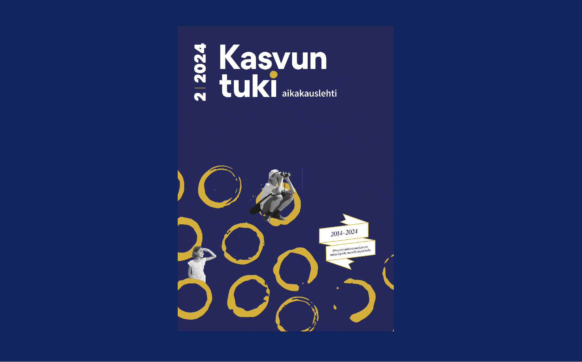 Kasvun tuki -aikakauslehden 2/2024 kansi.